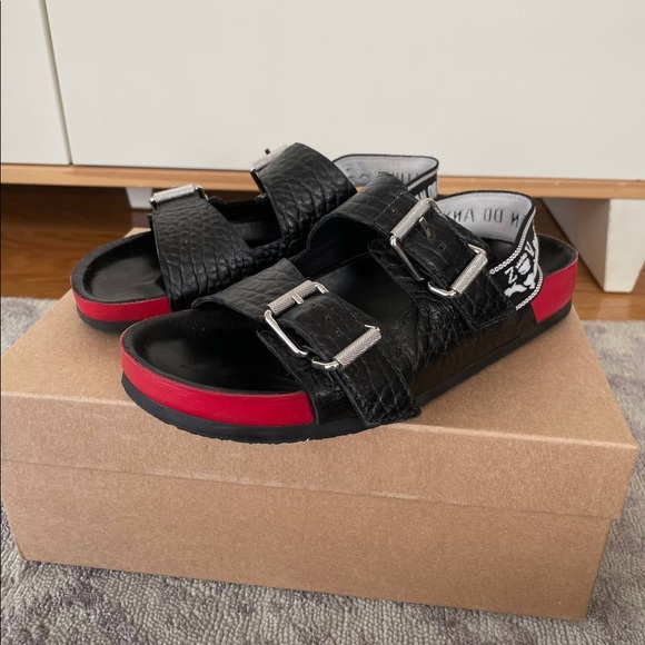 Zadig & Voltaire Girls Can Do Anything Sandals - Picture 9 of 10